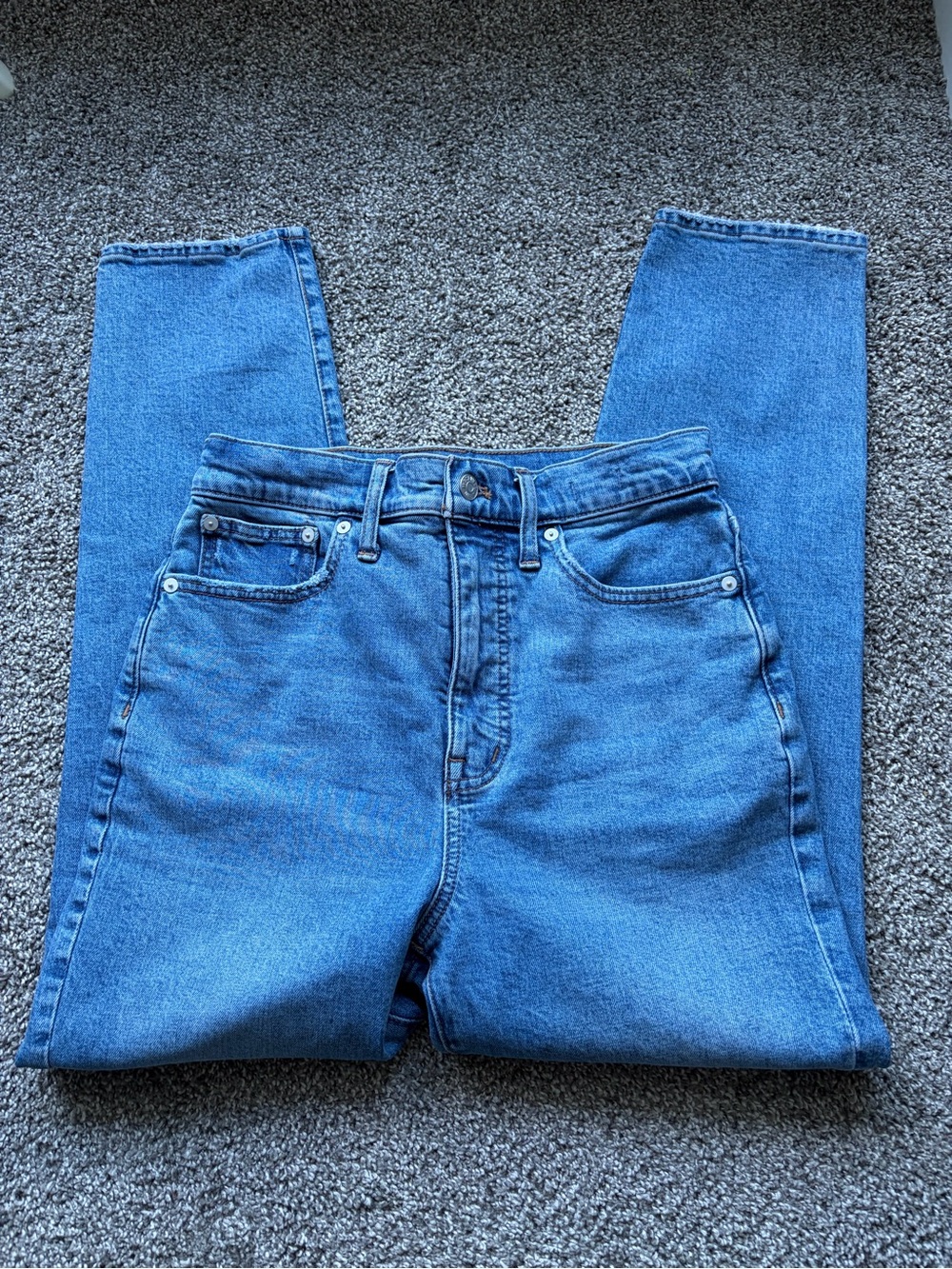 Madewell mom Jeans in Blue